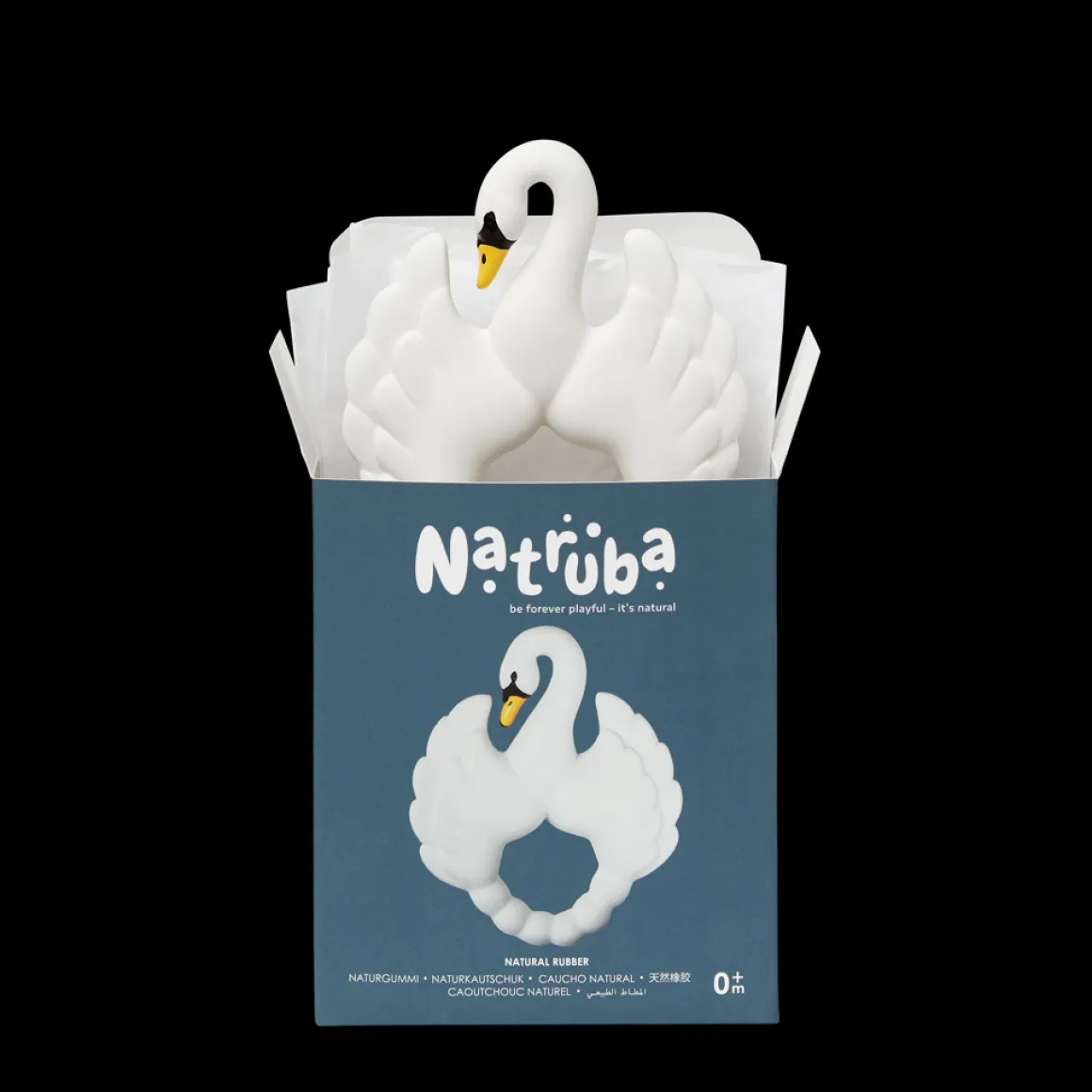 Anneau de dentition Cygne Blanc