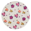 Assiette en mélamine fleurs - La vie en rose