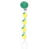 Attache tétine citron silicone