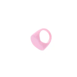 Bague cœur rose