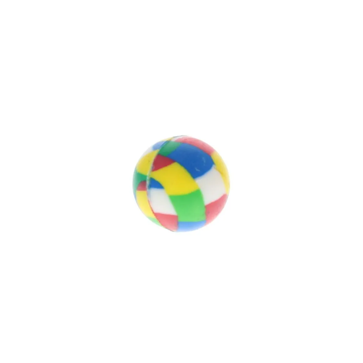 Balle rebondissante mix couleurs