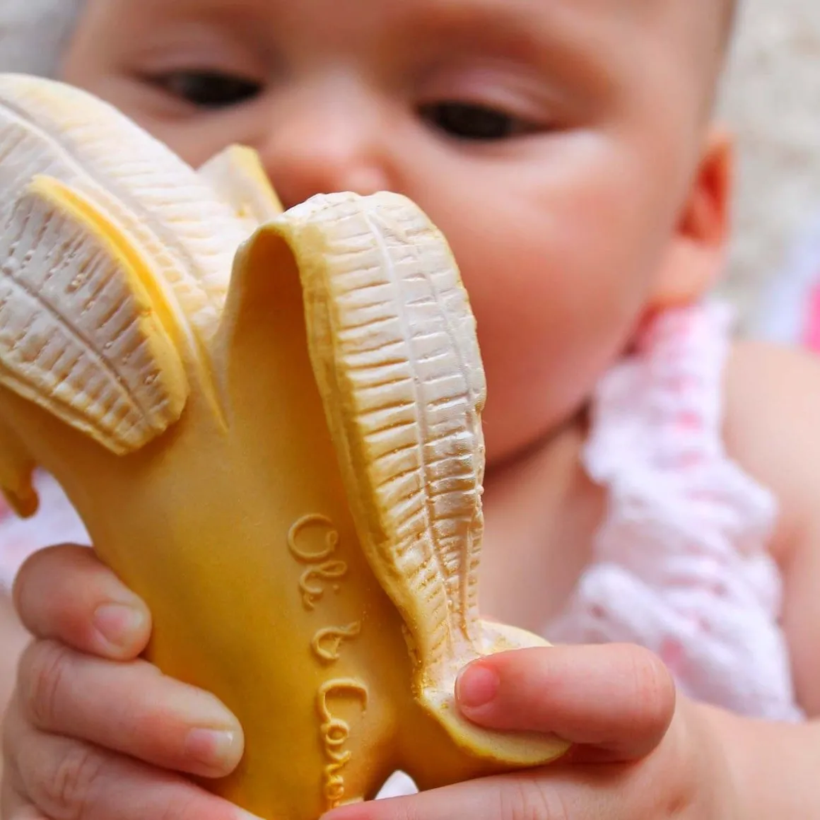 Banane de dentition jaune