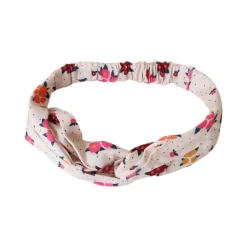 Bandeau cheveux enfant fleuri - La vie en rose