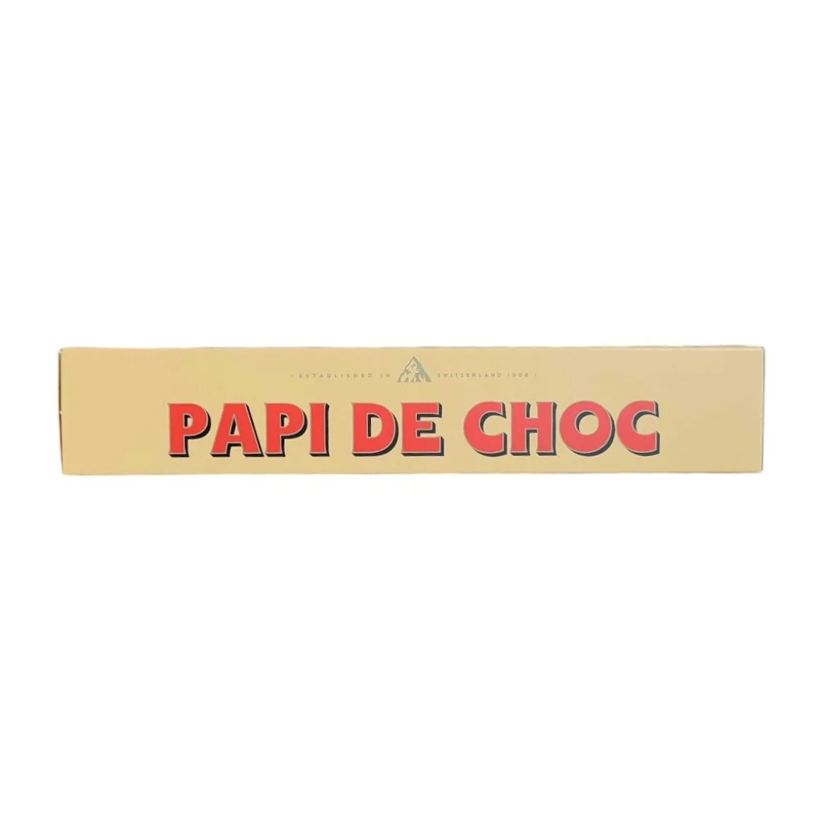 Barre chocolatée Toblerone "Papi de choc"