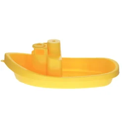 Bateau en plastique jaune