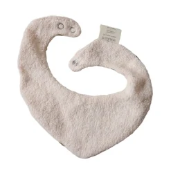 Bavoir bandana éponge cœurs - Bébé Highland