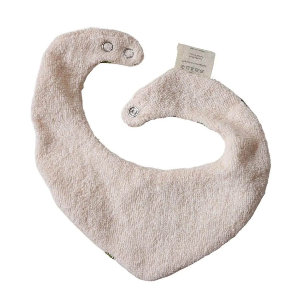 Bavoir bandana éponge cœurs - Bébé Highland