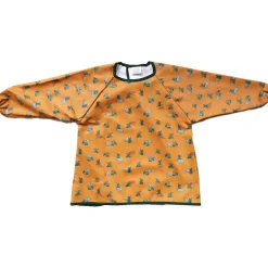 Bavoir tablier manches longues savane moutarde 3-5 ans
