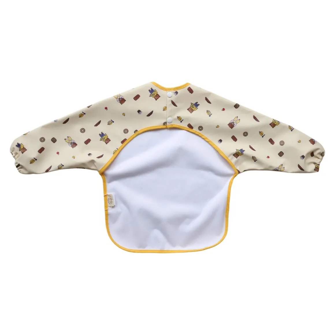 Bavoir tablier manches longues 1-3 ans - Petit dej