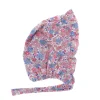 Béguin fleuri bleu et rose 0-6 mois