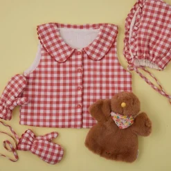 Béguin vichy - La petite poule rousse
