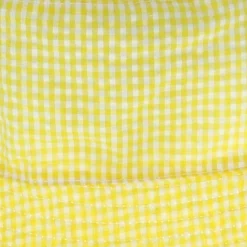 Bob vichy jaune