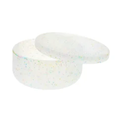 Boite de conservation en silicone paillettes multicolores