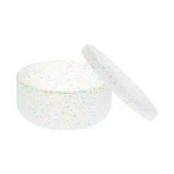 Boite de conservation en silicone paillettes multicolores
