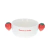 Bol avec anses fraises