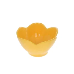 Bol en mélamine fleur jaune