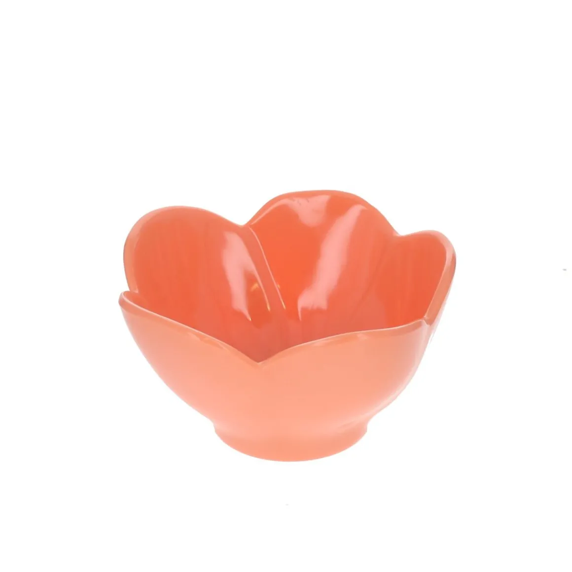 Bol en mélamine fleur rose pêche