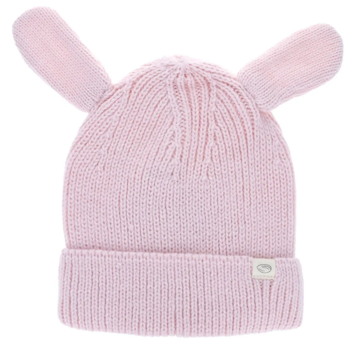 Bonnet oreilles lapin rose pâle