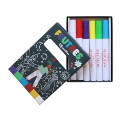 Boîte de 6 feutres effaçables