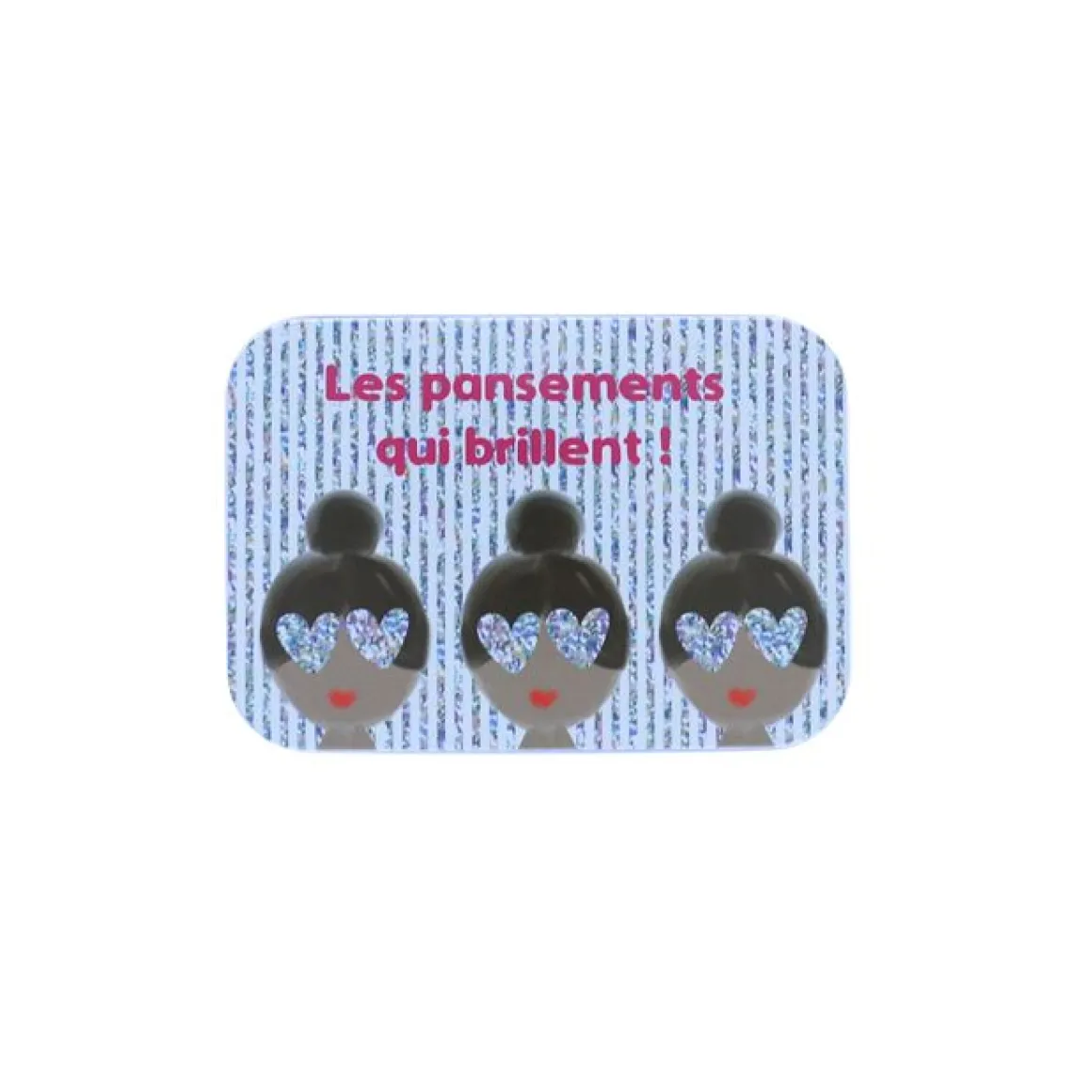 Boîte de 30 pansements paillettes
