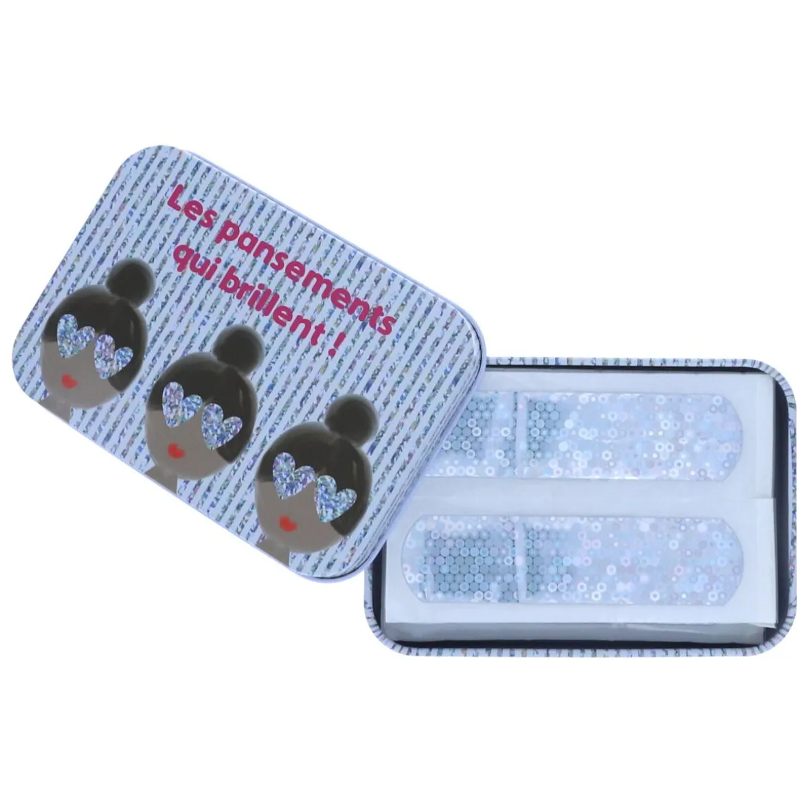 Boîte de 30 pansements paillettes