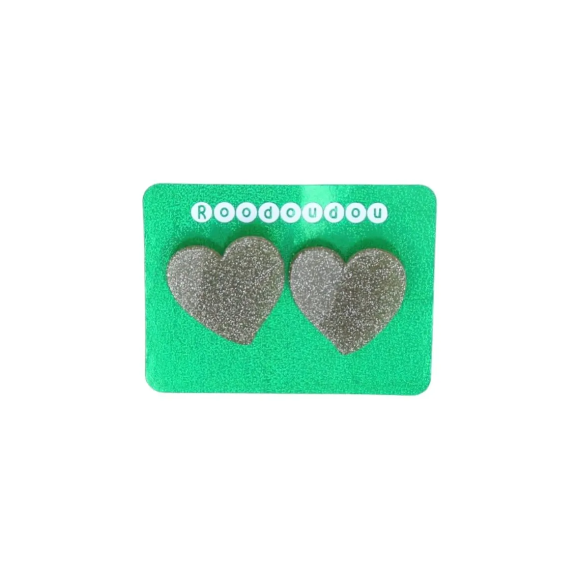 Boucles d'oreilles cœur doré