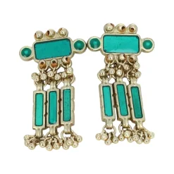 Boucles d'oreilles Indiennes Arya - Mariage Indien