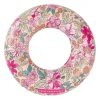 Bouée gonflable à fleurs 55cm