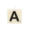Bougie lettre A
