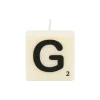Bougie lettre G