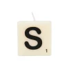 Bougie lettre S