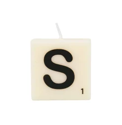 Bougie lettre S