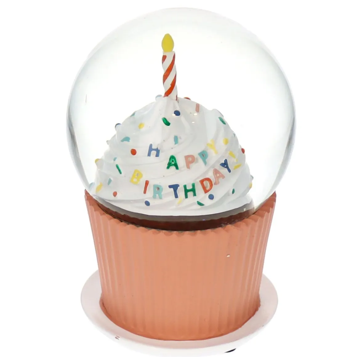 Boule à neige anniversaire