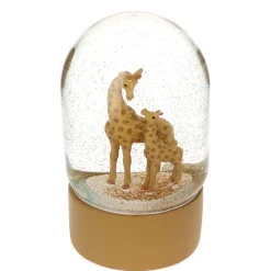Boule à neige girafe