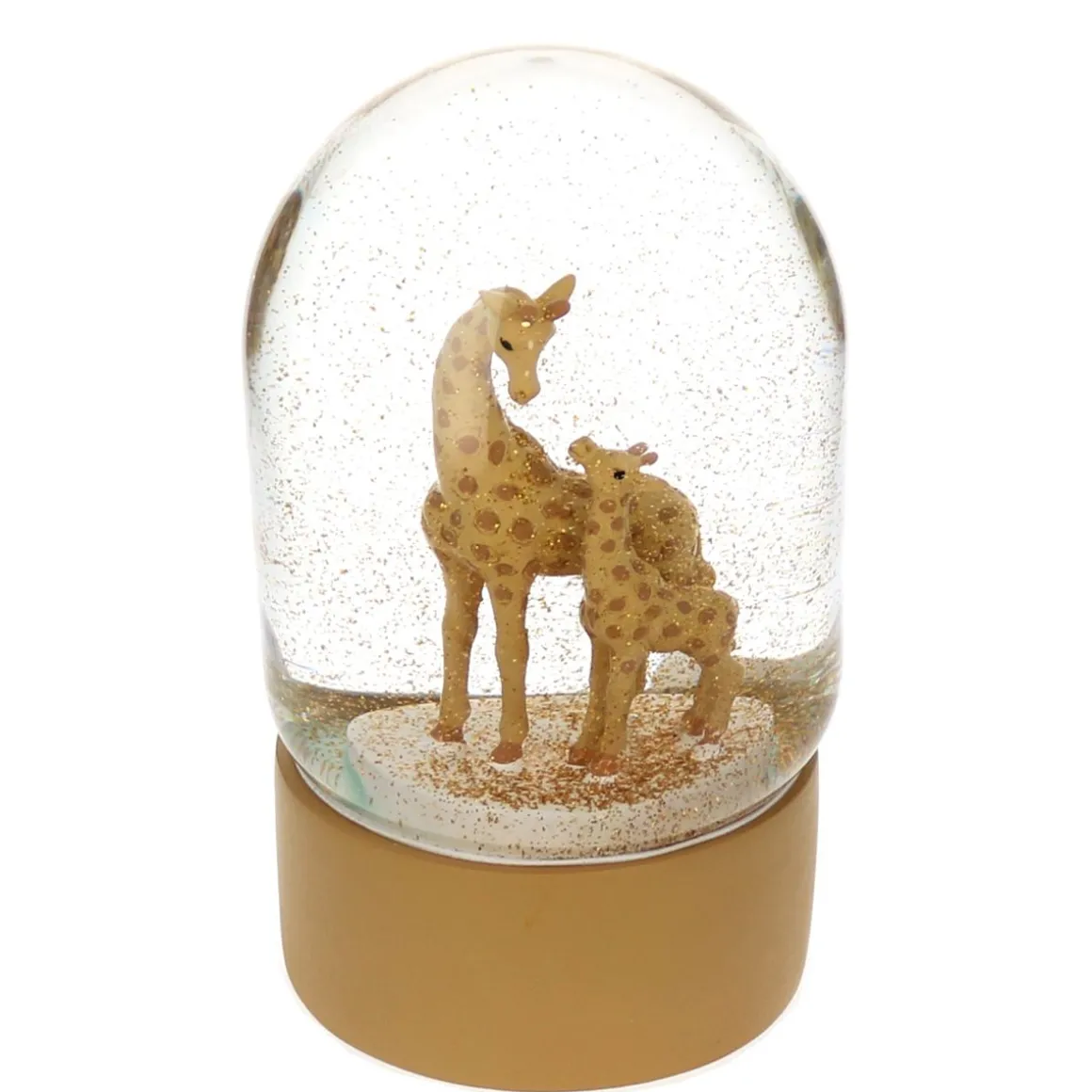 Boule à neige girafe