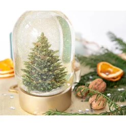 Boule à neige grand sapin