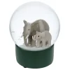 Boule à neige éléphants