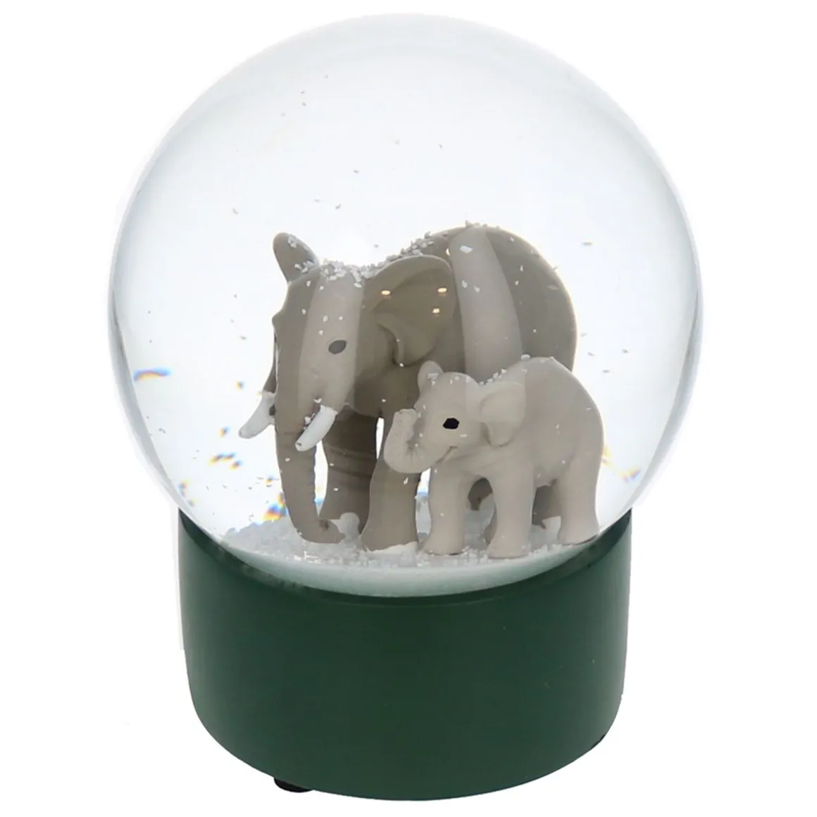 Boule à neige éléphants