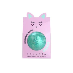 Boule de bain pailletée cassis