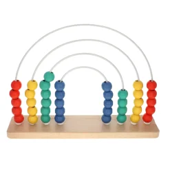 Boulier arc en ciel 4 couleurs en bois