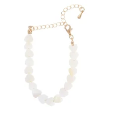 Bracelet coeur nacre