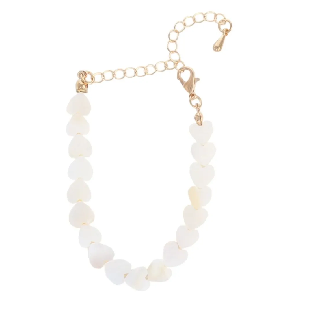 Bracelet coeur nacre