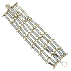 Bracelet Indien multi rangs Meera - Mariage Indien