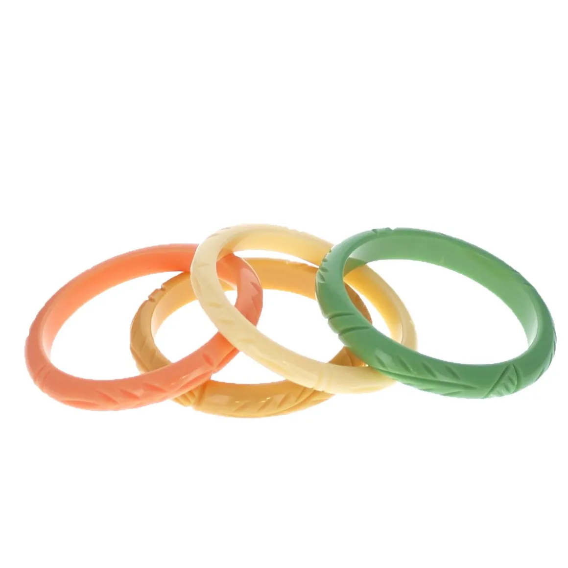 Bracelet jaune pâle