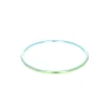 Bracelet jonc en aluminium vert pâle