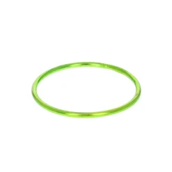 Bracelet jonc en aluminium vert néon