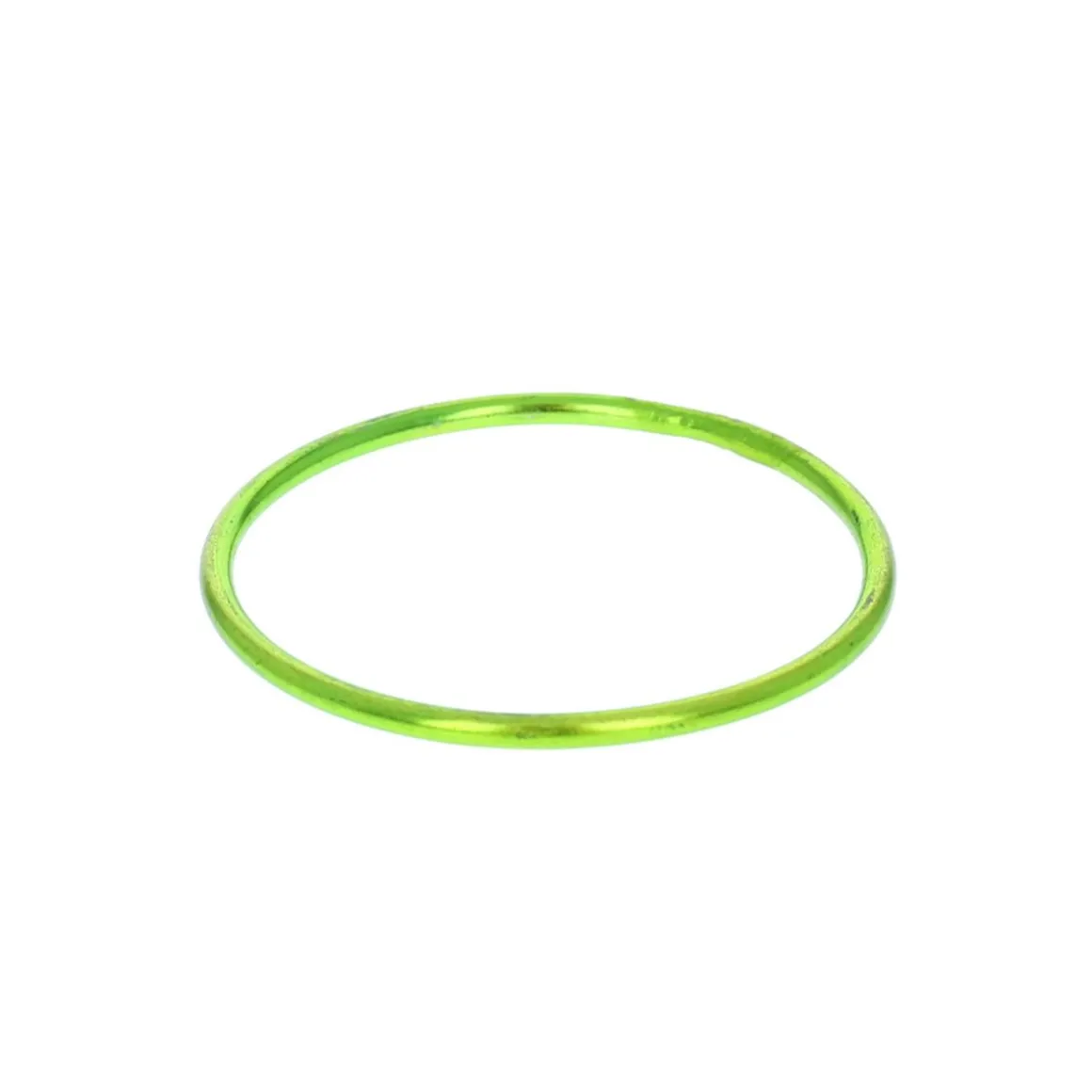 Bracelet jonc en aluminium vert néon