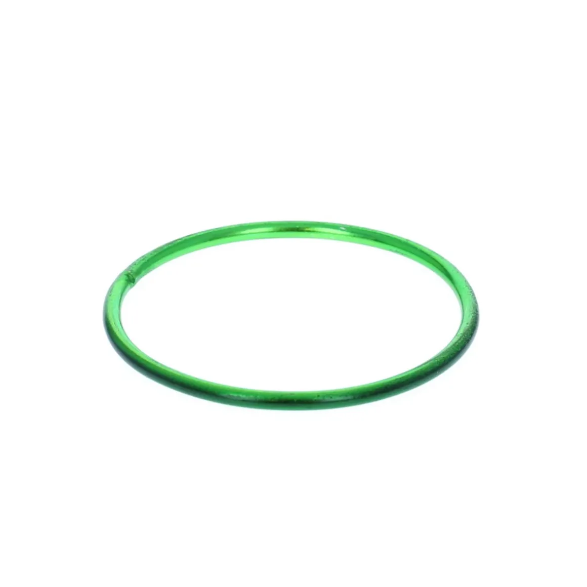 Bracelet jonc en aluminium vert