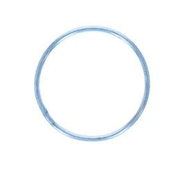Bracelet jonc en aluminium bleu gris