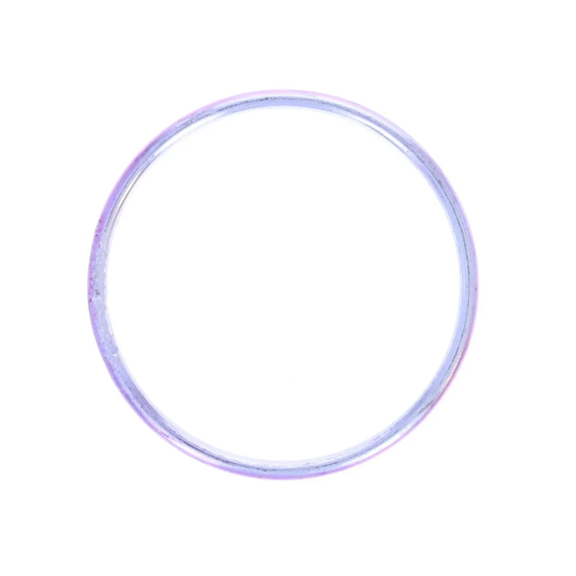 Bracelet jonc en aluminium lilas